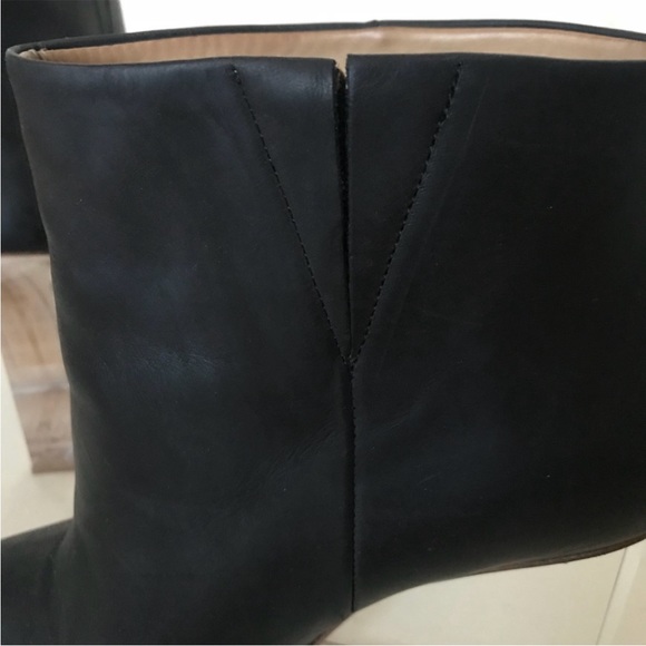 ✨MAISON MARTIN MARGIELA x H&M✨Lucite Heel Leather Booties - Picture 6 of 9